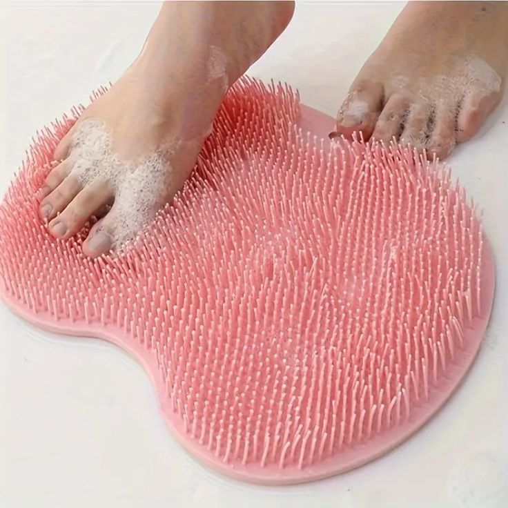Silicone Wall-Mounted Back Scrubber