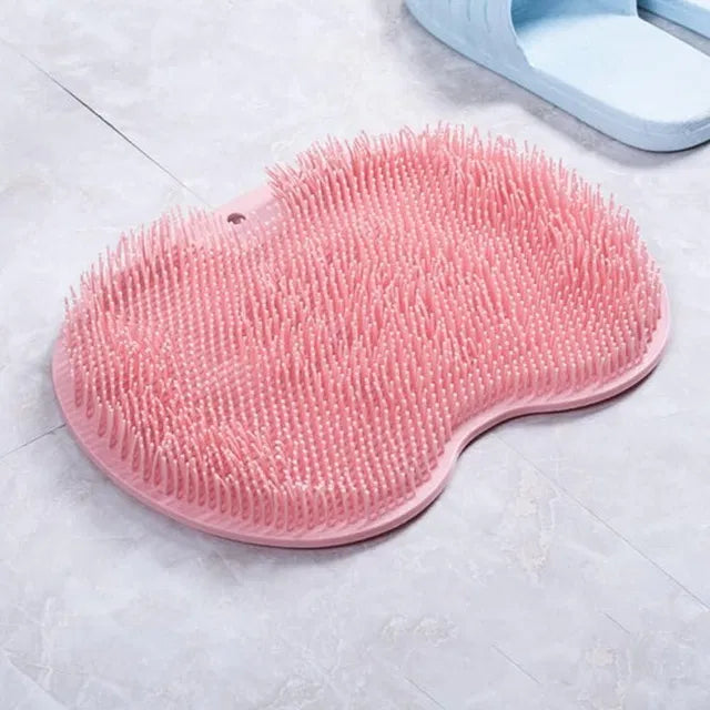 Silicone Wall-Mounted Back Scrubber