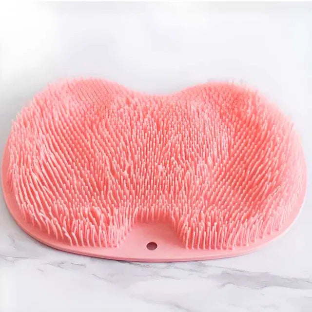 Silicone Wall-Mounted Back Scrubber
